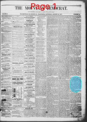 Page thumbnail for Mountain Democrat