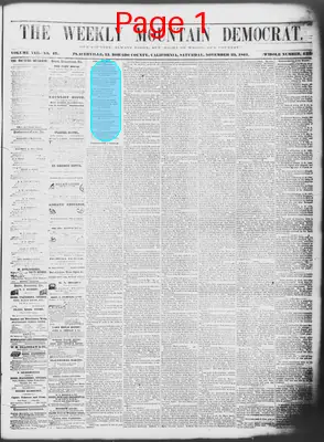 Page thumbnail for The Weekly Mountain Democrat