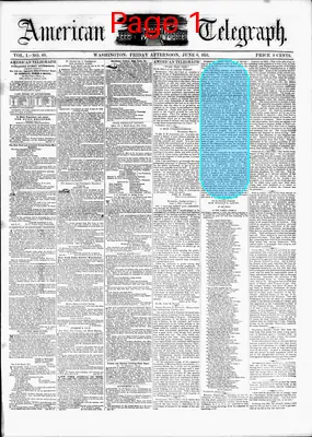 Page thumbnail for American Telegraph