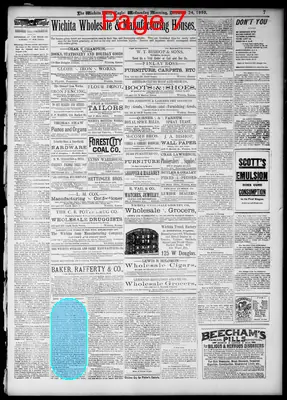 Page thumbnail for The Wichita Daily Eagle