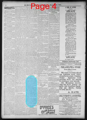 Page thumbnail for The Wichita Daily Eagle