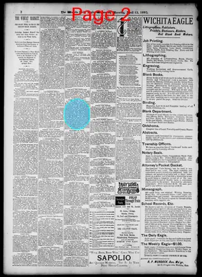 Page thumbnail for The Wichita Daily Eagle