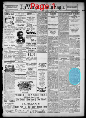 Page thumbnail for The Wichita Daily Eagle