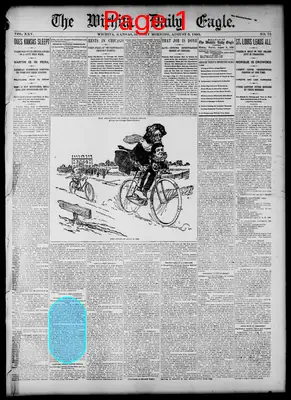 Page thumbnail for The Wichita Daily Eagle