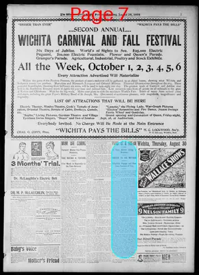 Page thumbnail for The Wichita Daily Eagle