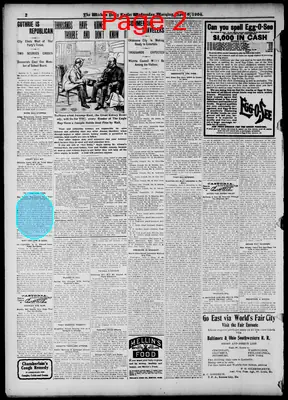 Page thumbnail for The Wichita Daily Eagle