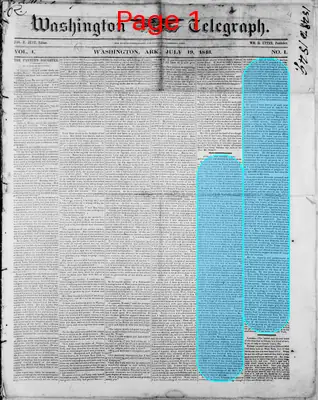 Page thumbnail for Washington Telegraph