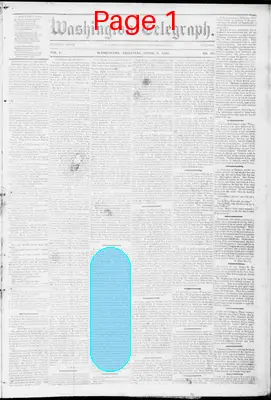 Page thumbnail for Washington Telegraph