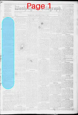 Page thumbnail for Washington Telegraph
