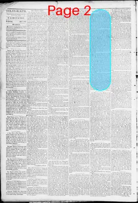 Page thumbnail for Washington Telegraph