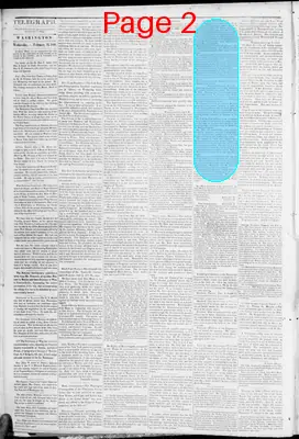 Page thumbnail for Washington Telegraph