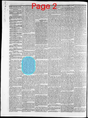 Page thumbnail for Washington Telegraph