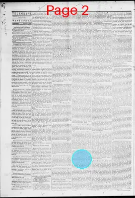 Page thumbnail for Washington Telegraph