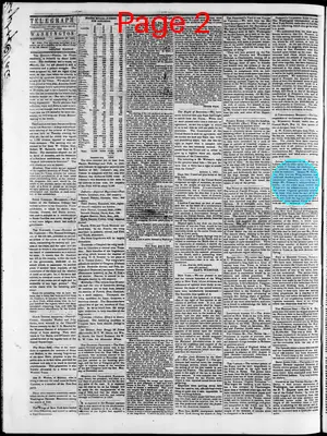 Page thumbnail for Washington Telegraph