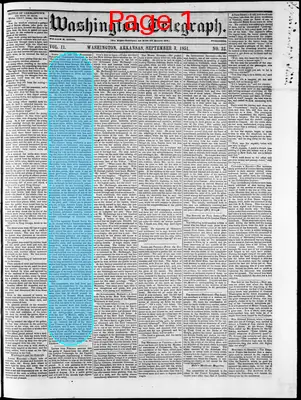 Page thumbnail for Washington Telegraph