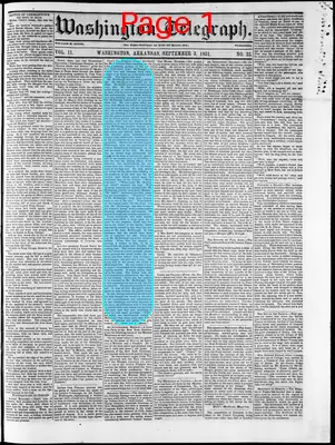 Page thumbnail for Washington Telegraph