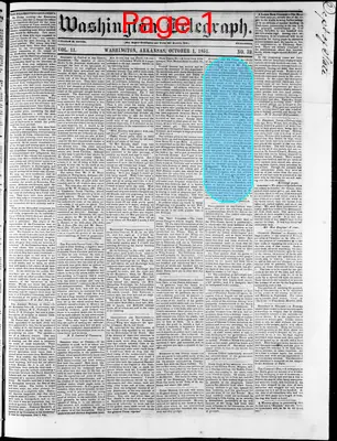 Page thumbnail for Washington Telegraph