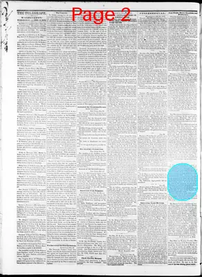 Page thumbnail for Washington Telegraph