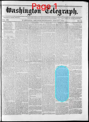 Page thumbnail for Washington Telegraph