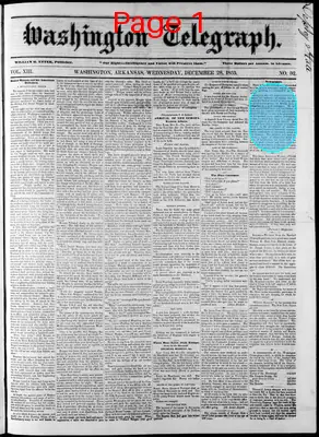 Page thumbnail for Washington Telegraph