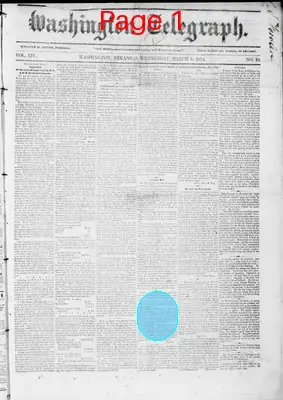 Page thumbnail for Washington Telegraph
