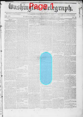 Page thumbnail for Washington Telegraph