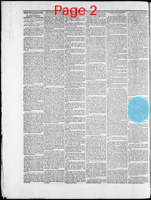 Page thumbnail for Washington Telegraph