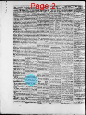 Page thumbnail for Washington Telegraph