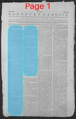 Page thumbnail for The Kentucky Gazette