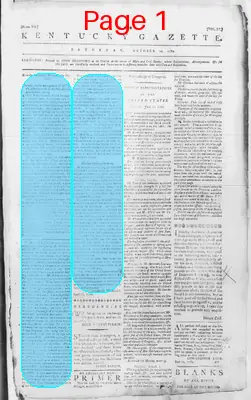 Page thumbnail for The Kentucky Gazette