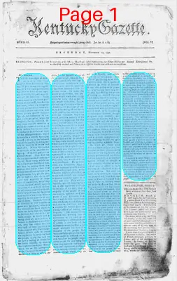 Page thumbnail for The Kentucky Gazette