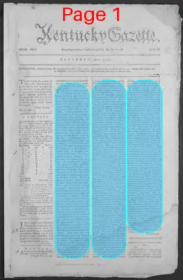 Page thumbnail for The Kentucky Gazette