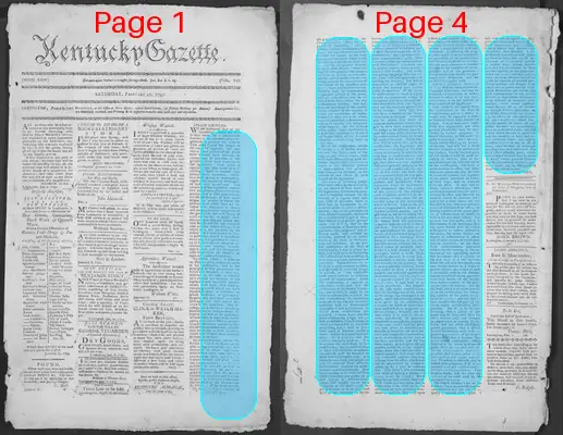 Page thumbnail for The Kentucky Gazette