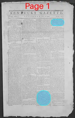 Page thumbnail for The Kentucky Gazette