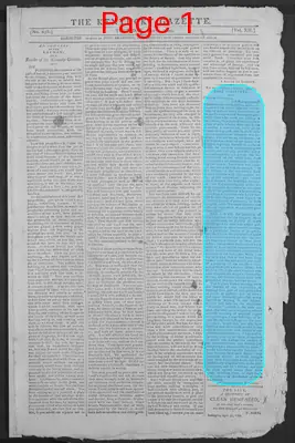 Page thumbnail for The Kentucky Gazette