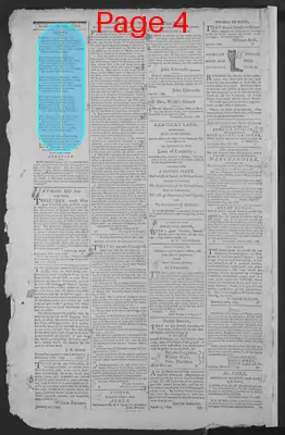 Page thumbnail for The Kentucky Gazette