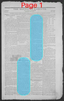 Page thumbnail for The Kentucky Gazette