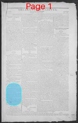 Page thumbnail for The Kentucky Gazette