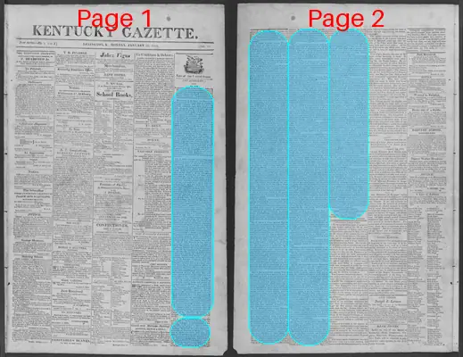 Page thumbnail for Kentucky Gazette