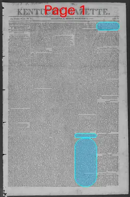 Page thumbnail for Kentucky Gazette