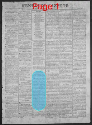 Page thumbnail for Kentucky Gazette