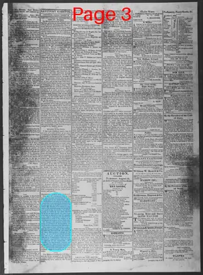 Page thumbnail for Kentucky Gazette