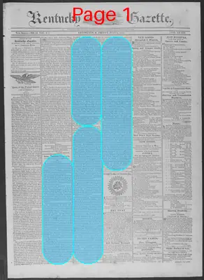 Page thumbnail for Kentucky Gazette