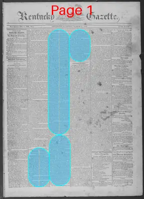 Page thumbnail for Kentucky Gazette