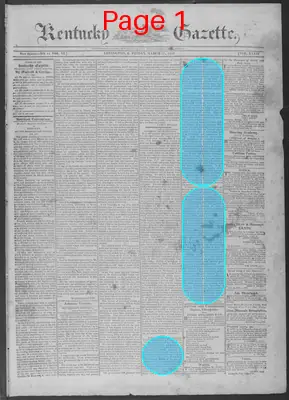 Page thumbnail for Kentucky Gazette