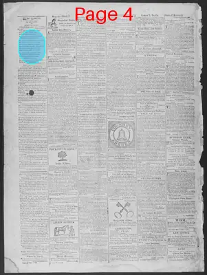 Page thumbnail for Kentucky Gazette