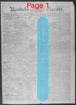 Page thumbnail for Kentucky Gazette