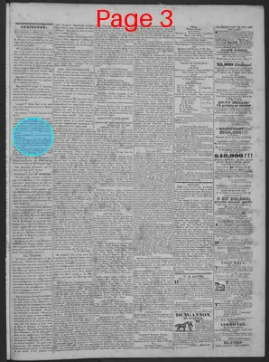 Page thumbnail for Kentucky Gazette