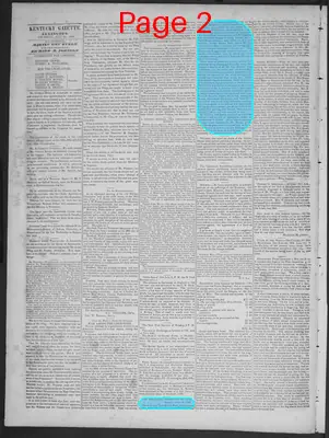 Page thumbnail for Kentucky Gazette