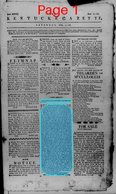 Page thumbnail for The Kentucke Gazette